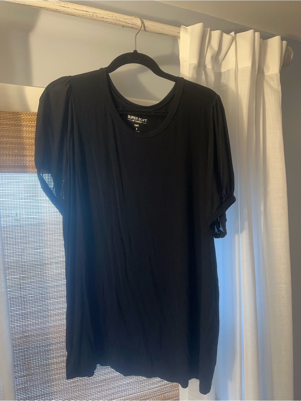 torrid Black Short Sleeve Blouse